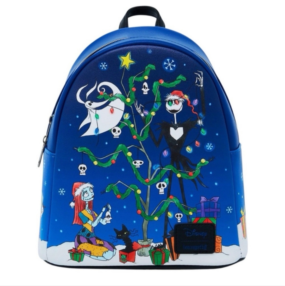 Loungefly The Nightmare Before Christmas Jack & Sally Tree mini bag and wallet